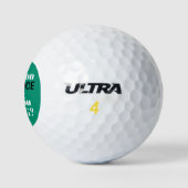 Balles De Golf Personnalisé Ce Que Vous Faites Drôle (Logo)