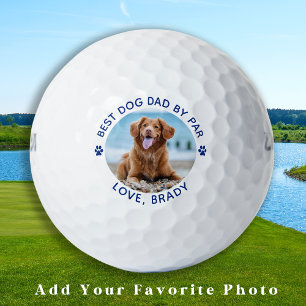 Balles De Golf Personnalisé Chien Papa animal de compagnie modern