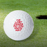 Balles De Golf Personnalisé Funny Red Comic Livre perdu<br><div class="desc">Ne mélangez plus jamais vos couilles ! Personnalisez le nom pour créer des balles de golf uniques conçues pour mettre un fouet,  bang,  zap dans le jeu de n'importe qui. Conçu par Thisisnotme©</div>