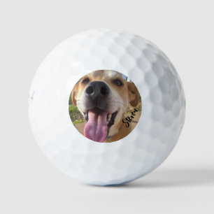 Balles De Golf Personnalisé Photo Chien Cute Personnalisé