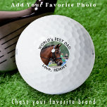 Balles De Golf Personnalisé Photo Moderne Simple Personnalisé Gol<br><div class="desc">Deux de vos choses préférées, le golf et votre cheval ! Maintenant, vous pouvez emmener votre meilleur ami avec vous pendant que vous jouez 18 trous. Customisez ces marqueurs de golf avec la photo et le nom préférés de votre cheval. Grand cadeau à tous les amateurs de golf et de...</div>