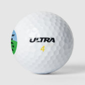 Balles De Golf Personnalisée au-dessus de Par (Logo)