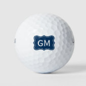 Balles de golf personnalisées avec initiales pour (Devant)