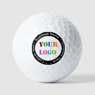 Balles de golf personnalisées avec logo et texte