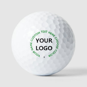 Balles de golf personnalisées avec logo et texte t