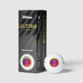Balles de golf personnalisées avec monogramme (Emballage)