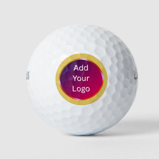 Balles de golf personnalisées avec monogramme (Devant)