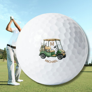 Balles de golf personnalisées avec monogramme pour