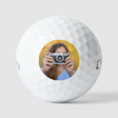 Balles de golf personnalisées avec photo - Cadeau (Recto)