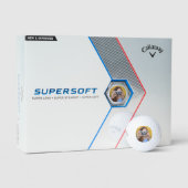 Balles de golf personnalisées avec photo - Cadeau (Conditionnement)