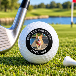 Balles de golf personnalisées avec photo d'animal
