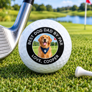 Balles de golf personnalisées avec photo d'animal