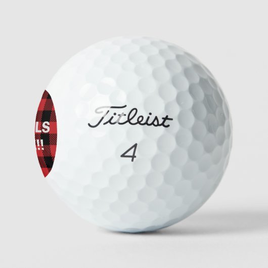 Balles De Golf PERSONNALISER ajoutez vos propres initiales (Logo)