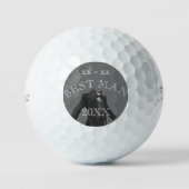 Balles De Golf Personnaliser cadeau Mariage Best Man Golf ball (Recto)