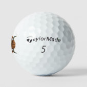 Balles De Golf Personnaliser Cool HIGHLANDER design (Logo)