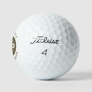 Balles De Golf Personnaliser du logo Classic Elegance