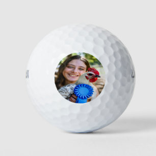 Balles De Golf Personnaliser la photo de volaille de l'élevage