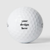 Balles De Golf Personnaliser ou Customiser (Devant)