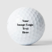 Balles De Golf Personnaliser ou Customiser (Devant)