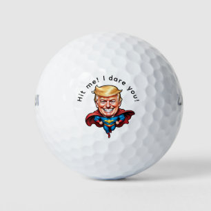 Balles De Golf Personnaliser Trump Super Hero
