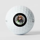 Balles De Golf Personnaliser votre texte Monogramme Votre image s (Recto)