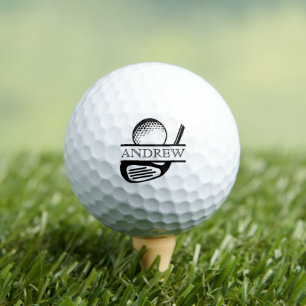 Balles De Golf Personnalisez ce logo avec votre nom
