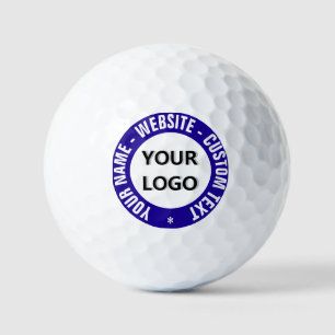 Balles De Golf Personnalisez votre entreprise Logo Texte Timbres