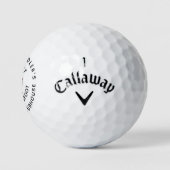 Balles De Golf Personnalisez Votre Nom Perdu Trouvé Bigfoot Golf (Logo)