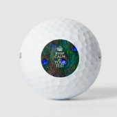 Balles De Golf Personnalized KEEP CALM AND Your Creative Text (Devant)