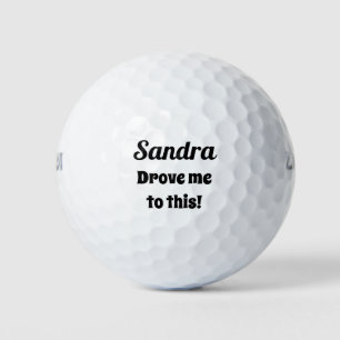Balles De Golf Personnelle M'A Amené À Cela