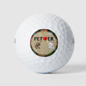 Balles De Golf Pet Lover Golf Ball (Devant)