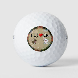Balles De Golf Pet Lover Golf Ball