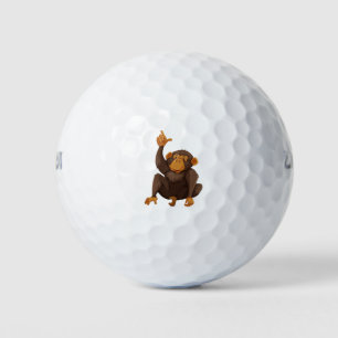 Balles De Golf Petit singe