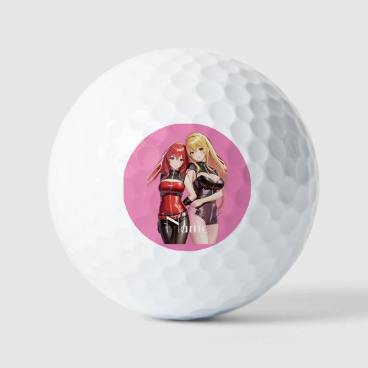 Balles De Golf Petites filles Anime Thunder_Cove (Recto)