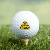 Balles De Golf Peut Contenir Tequila - Panneau Rendement (T-shirt Insitu)