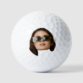 Balles De Golf Photo Bal De Golf, Bal De Golf Avec Visage, Photo (Recto)
