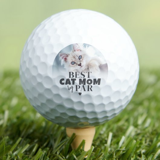 Balles De Golf Photo d'animal de chat