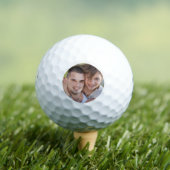 Balles de Golf Photo Élégantes Simples (T-shirt Insitu)