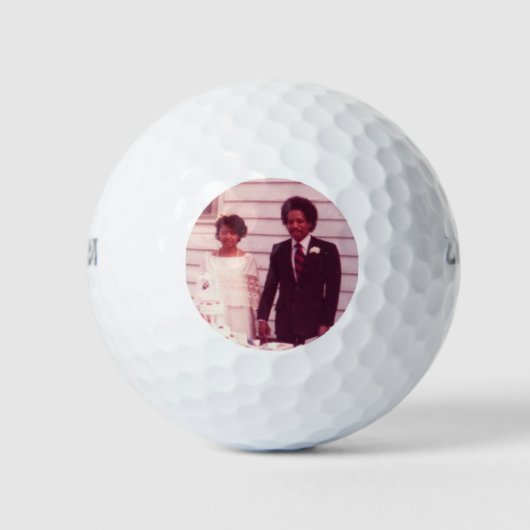 Balles De Golf Photo mariage (Devant)