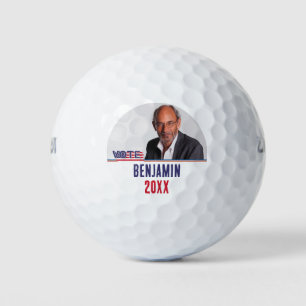 Balles De Golf Photo personnalisé Campagne électorale Politique