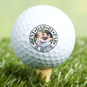 Balles de Golf Photo Personnalisées Meilleur Papa