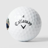Balles de Golf Photo Simples Minimales (Logo)