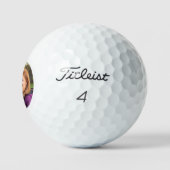 Balles de Golf Photo Simples Minimales (Logo)