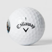 Balles de Golf Photo Simples Minimales (Logo)