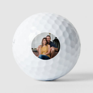 Balles de Golf Photo Simples Minimales