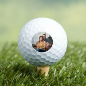 Balles de Golf Photo Simples Minimales (T-shirt Insitu)