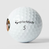 Balles de Golf Photo Simples Minimales (Logo)