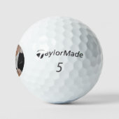 Balles de Golf Photo Simples Minimales (Logo)