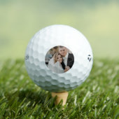 Balles de Golf Photo Simples Minimales (T-shirt Insitu)