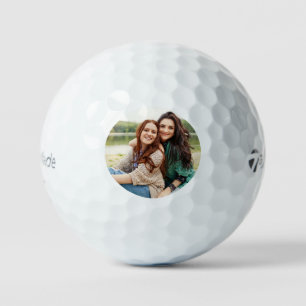 Balles de Golf Photo Simples Personnalisées